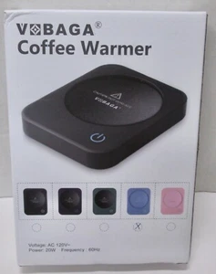 VOBAGA Coffee Mug Cup Electric Beverage Warmer Blue New In Box - Picture 1 of 2