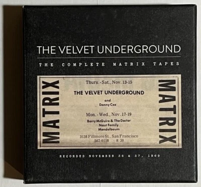 The Velvet Underground - The Complete Matrix Tapes (Box Set, 2015) **RARE/OOP!** Foto 1 de 4