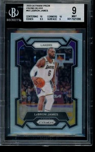 2023 Prizm LeBron James Silver #63 Bgs 9 - Picture 1 of 2