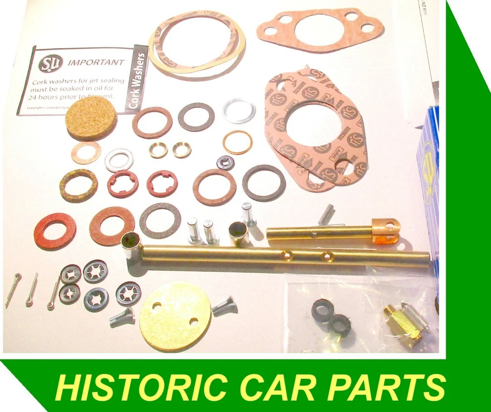 KIT DE RECONSTRUCCIÓN DE CARBURADOR AUXILIAR SU HV3 x 1 para Alvis Silver Eagle 16/95 SF 6 cilindros 1934 Foto 1 de 1