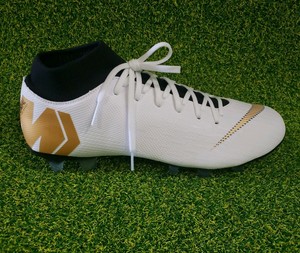 nike soccer cleats white and gold