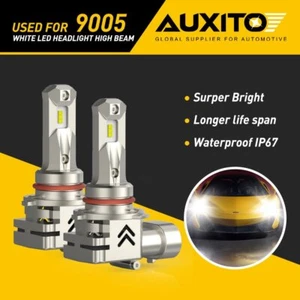 AUXITO 9005 LED HB3 ZES Headlight High Beam for Bulbs 6000K 2010-19 Honda Civic - Picture 1 of 12