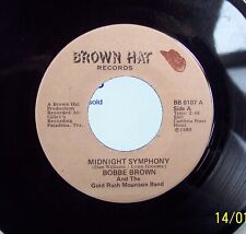Do You Remember:  BOBBE BROWN - Midnight Symphony - 1980 BROWN HAT 45 - VG+
