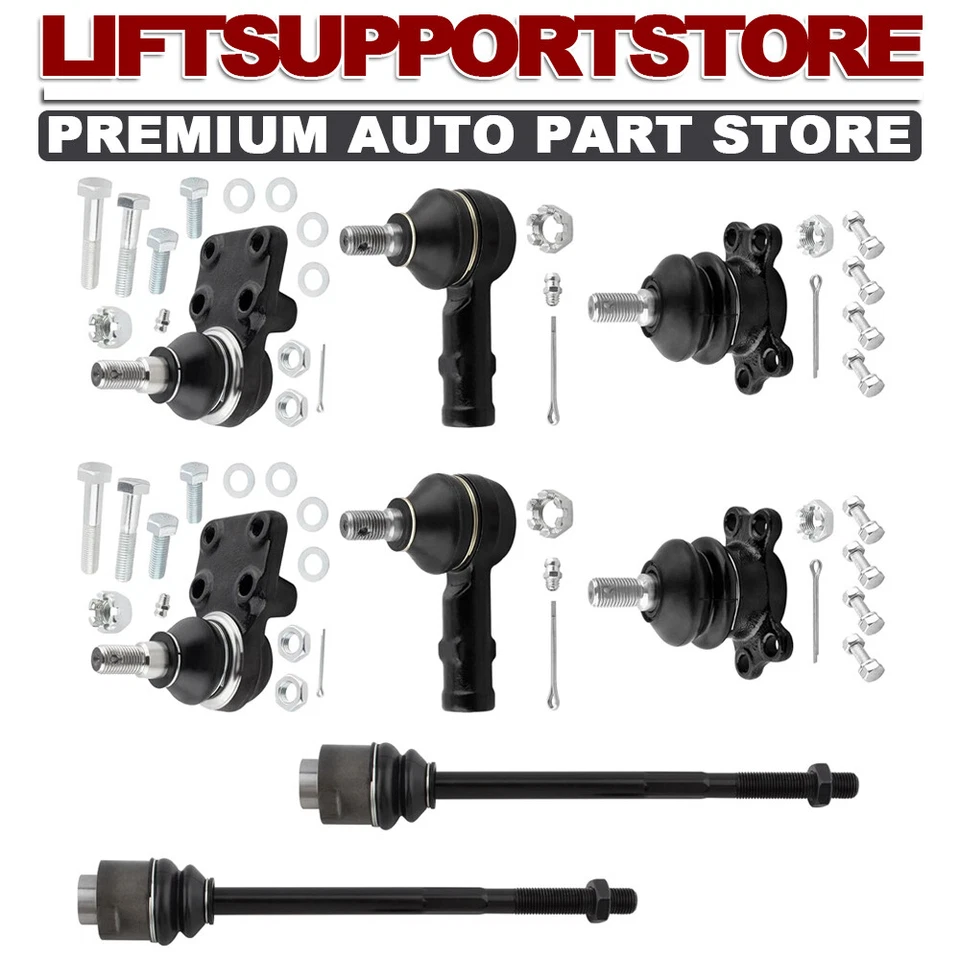 8 PIEZAS Extremos de varilla de amarre delanteros superiores inferiores rótulas para camioneta Chevrolet LUV Isuzu Foto 1 de 4