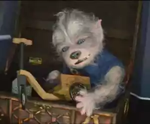 Neu realistisch 19" Reborn Werwolf Puppe Kit-Robbie Zum Selbermachen Teile für Sammler - Bild 1 von 28
