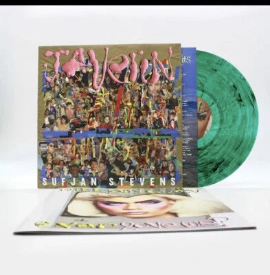 NEW Sufjan Stevens Javelin ROUGH TRADE GREEN SMOKE Vinyl LP CD /3000 Illinois - Image 1 of 4