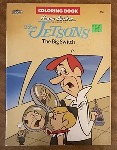 VTG 1988 The Jetsons Big Switch Hanna Barbera Coloring Book - Picture 1 of 10