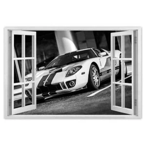 Póster pared tatuaje pegatina pegatina coche deportivo Ford GT n.º H1827_PLNS - Imagen 1 de 81
