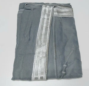 New Men's Bisht Cloak Arab Dress Thobe Islam Robe Eid Kaftan Jacket Wedding - Picture 1 of 57