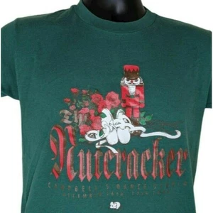 Nutcracker Campbell's Dance Studio 1990s Vintage Tshirt Made in USA Size Large - Picture 1 of 6
