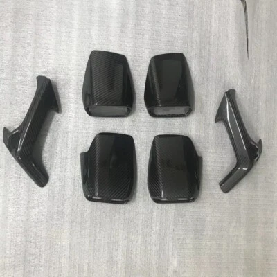 Carbon Fiber Car Air Vent Door Handle Trims for Lamborghini Huracan Lp610 LP580 - Image 1 of 4
