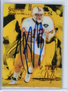 Trent Dilfer Signed Auto 1995 Select Certified Mirror Gold Card Bucs Ravens NFL - Picture 1 of 1