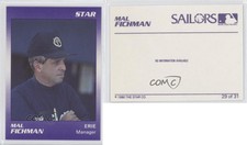 1990 Star Eries Sailors Mal Fichman #29