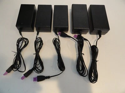 Adaptador de corriente alterna HP 0957-2271 genuino OEM HP 32V 1560mA conector PÚRPURA ¡PROBADO! Foto 1 de 4