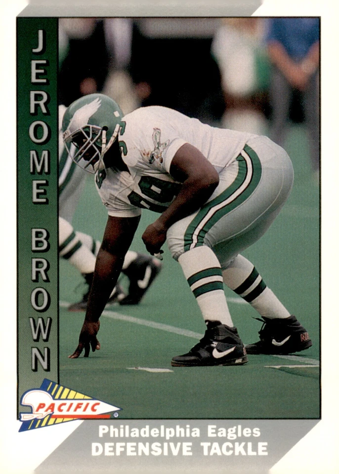 S1R6: 1991 Pacific Football Card Pick 201-400 - Image 1 of 1