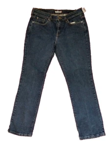 Levi's 521 Damenjeans Tapered Leg blau Denim Größe 14 Petite - Bild 1 von 4