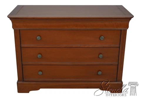60588EC: French Made 4 Drawer Empire Design Chest Or Dresser Cover