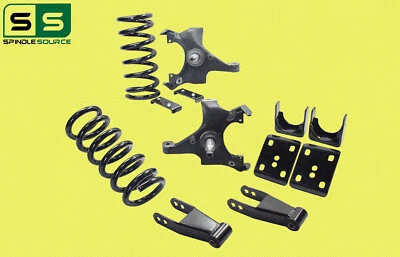5" / 7" Drop Lowering Kit FOR 1988 - 1991 Chevrolet GMC C1500 STANDARD CAB ONLY - Image 1 of 2