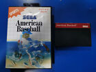 American Baseball - Version Française Pal - Sega Master System