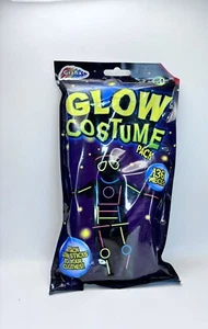 Grafix Glow Costume Pack Glow In The Dark 136 Pieces NEW - Picture 1 of 3