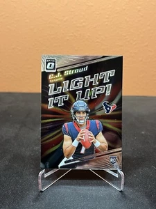 2023 Panini Donruss Optic- Light It Up C.J. STROUD #LU-CS RC Texans A15 - Picture 1 of 2