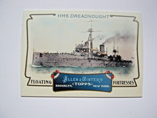 2011 Topps Allen & Ginter's Flpating Fortresses HMS Dreadnought Card #FF16
