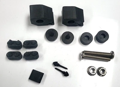 1967 67 Chevrolet Chevy II Nova kit completo de rolha de borracha para-choque - Imagem 1 de 4