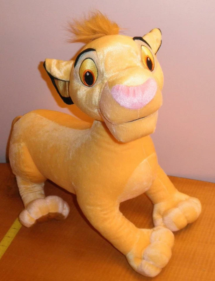 2002 Hasbro Disney 20" Plush Lion King Simba Cub Stuffed Animal Toy - Image 1 of 1
