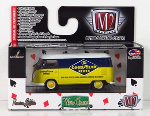 M2 Machines WC09 Wild Cards 1960 VW Delivery Van European Volkswagen 15-55 1:64 - Picture 1 of 6