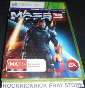 XBOX 360 GAME MASS EFFECT 3 (2 DISC SET) PAL (MADE IN AUSTRALIA) - Picture 1 of 4