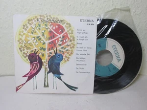 Kinderlieder -Kommt ein Vogel geflogen ... 7" Vinyl Single DDR ETERNA 530 076 - Bild 1 von 3
