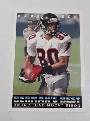 Andre " Bad Moon " Rison Atlanta Falcons 1993 Upper Deck Berman's Best Card #440 - Image 1 of 2
