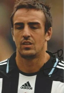 NEWCASTLE & LIVERPOOL: JOSE ENRIQUE SIGNED 6x4 ACTION PHOTO+COA - Picture 1 of 1