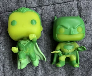 Batman v. Superman Funko Pop 2 Pack Walmart Exclusive GITD *No Box* - Bild 1 von 2