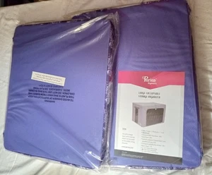 PERIEA Organizer Groß Zusammenklappbar Aufbewahrung Organizer "LISA" Lila Paisley 5er Pack - Bild 1 von 6