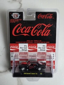 2022 M2 Machines Black 1969 Chevrolet Camaro ZL1 Coca Cola Limited Edition 1:64 - Picture 1 of 3