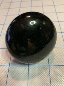 Black Porcelain Door Knob Vintage Original Condition - Picture 1 of 24
