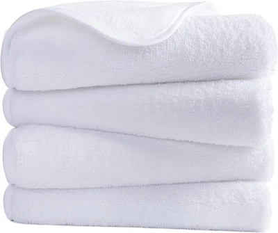 Quick Dry Lint Free Microfiber Hand Towel, 16 X 30 In, Set of 4 (Beige) - Image 1 of 4