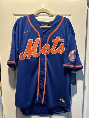 Jersey Juan Soto nuevo cosido para hombre New York Mets azul real talla M (40) Foto 1 de 4