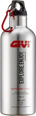 GIVI Thermal Flask for Trekker 33L Case - Stainless Steel - 16.9oz. STF500S - image 1 of 3