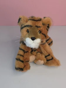 Ganz Feline Floppers Plüsch Tiger Sitzsack Beanie Stofftier 1996 lange Beine - Bild 1 von 9