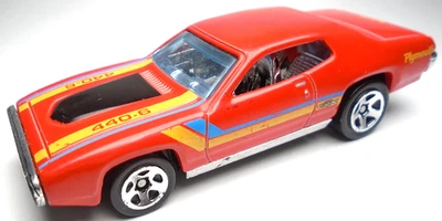 2021 风火轮硬件飞行定制 '71 PLYMOUTH GTX 440.6 红色压铸 3 1/8" 汽车 — 第 1/4 张图片