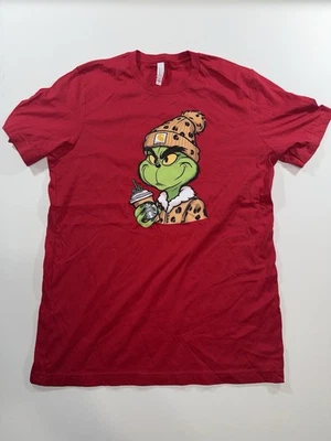 Camiseta para mujer Grinch Holiday roja Carhart Starbucks talla grande Foto 1 de 4