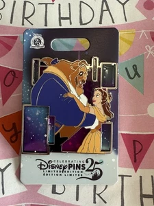Prendedor 2025 Disney Parks Most Magical Place Beauty & Beast Belle LE - Imagen 1 de 2