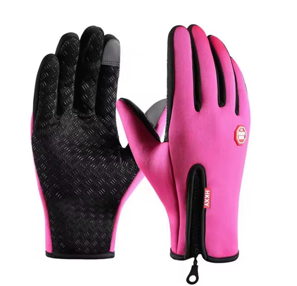 Guantes cálidos MEDIANOS de invierno para hombre y mujer, impermeables y aptos para la piel Foto 1 de 4