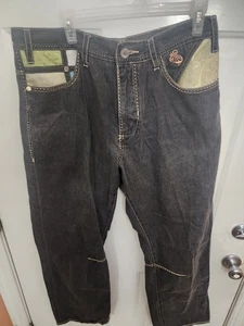 Vintage Coogi Y2K Baggy Jeans Size 36X34 Button Fly Embroidered 🔥 Awesome - Picture 1 of 16