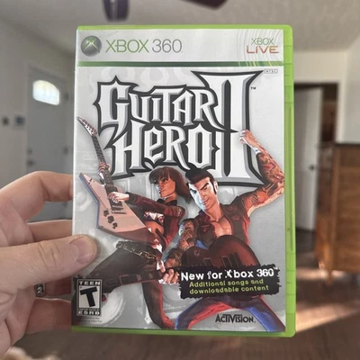 Guitar Hero II 2 Xbox 360 Complete w/ Manual Xbox Live - Image 1 of 2
