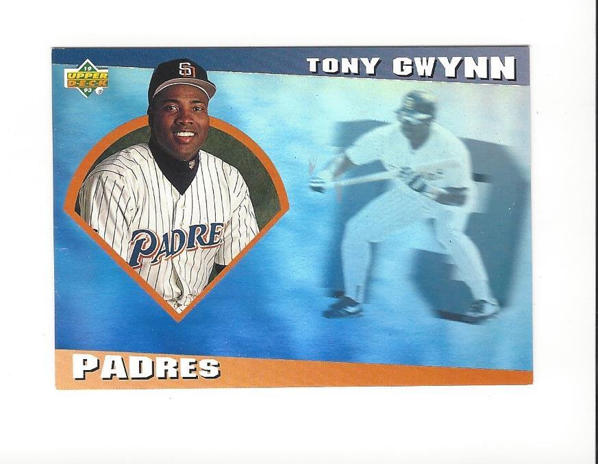1993 Upper Deck Diamond Gallery #17 Tony Gwynn Padres