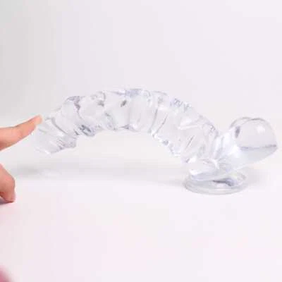 Consolador anal para pene con tapón trasero ventosa masturbador vaginal juguete sexual para mujeres hombres Foto 1 de 4