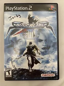 Soul Calibur III 3 Sony PlayStation 2 PS2 CIB con disco demo bello - Foto 1 di 9
